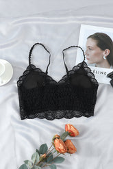 Chic Black Sunrise to Sunset Lace Bra